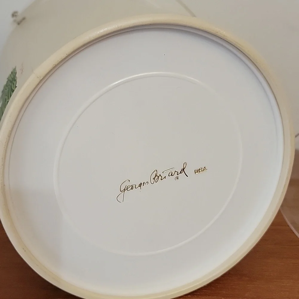 Vintage Georges Briard 19th Hole Vinyl Barware Ice Bucket